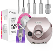 Clavier manicure milling machine ZS-601 65W 30000 rpm, rose gold
