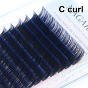 Nagaraku Ombre classic blue eyelashes Mix С, 0.07, 7-15 mm