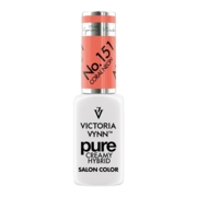 Lakier hybrydowy Victoria Vynn Pure Creamy Hybrid 151 Coral Neon, 8 ml
