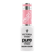 Lakier hybrydowy Victoria Vynn Pure Creamy Hybrid 011 Gentle Pink, 8 ml