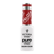 Lakier hybrydowy Victoria Vynn Pure Creamy Hybrid 024 Forever Crimson, 8 ml