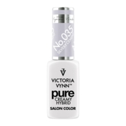 Lakier hybrydowy Victoria Vynn Pure Creamy Hybrid 035 Silvery Cement, 8 ml
