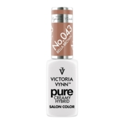 Lakier hybrydowy Victoria Vynn Pure Creamy Hybrid 043 Bella Brown, 8 ml