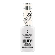 Lakier hybrydowy Victoria Vynn Pure Creamy Hybrid 108 Natural Ivory, 8 ml