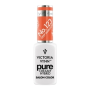 Lakier hybrydowy Victoria Vynn Pure Creamy Hybrid 123 Deep Marigold, 8 ml