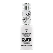 Lakier hybrydowy Victoria Vynn Pure Creamy Hybrid 143 Magical Silver, 8 ml