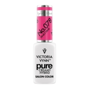 Victoria Vynn Pure krēmveida hibrīda laka 078 Pinky Pink, 8 ml