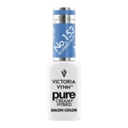 Lakier hybrydowy Victoria Vynn Pure Creamy Hybrid 153 Bluebird Blue, 8 ml