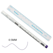 Tondaus 0.5 mm non-sterile surgical marker difficult to remove, violet