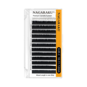 Nagaraku Camellia eyelashes 12 strips Mix С, 0.07, 7-8-9 mm