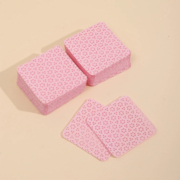 Perforated Clavier Nail Wipes 600 (pcs. op.), pink flowers