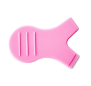 Расческа-аппликатор для подтяжки и ламинирования ресниц Wonder Lashes Y, розовая