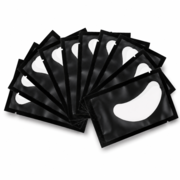 Wimpernverlängerungsblätter (100 Stück), schwarz