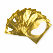 Eyelash extension pads (100 pcs.), gold