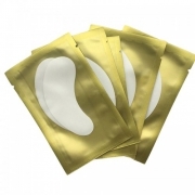 Eyelash extension pads (50 pcs.), gold
