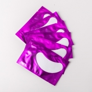 Eyelash extension pads (50 pcs. op.), violet