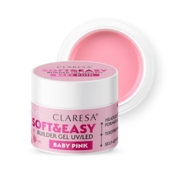 Żel budujący Claresa Soft&amp;Easy Baby Pink, 45 g