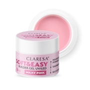 Żel budujący Claresa Soft&amp;Easy Milky Pink, 90 g