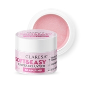 Żel budujący Claresa Soft&amp;Easy Glam Pink, 90 g