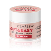 Claresa Soft&amp;amp;Easy Светло-бежевый конструирующий гель, 90 г