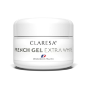 Claresa franču celtniecības želeja Extra White, 25 g