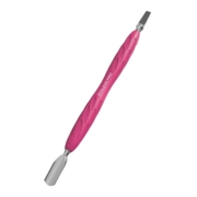 Маникюрное копыто с силиконовой ручкой STALEX UNIQ 10 TYPE 5 (узкий закругленный толкатель + широкая прямая рабочая часть)
