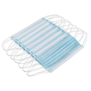 Disposable 3-layer masks (50 pcs.), blue