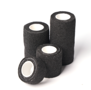 Cohesive adhesive bandage 7.5 cm*5 m, black