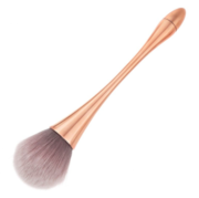 Manicure and dust brush, gold