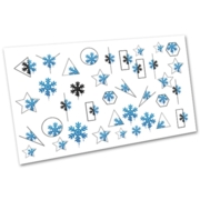 Nail art stickers No. 1398, Winter