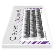 Clavier Cat Eye V&amp;L Shape L eyelash bundles for makeup, 10 mm