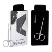 Professional scissors with a hook for cuticles Staleks EXCLUSIVE 23 TYPE 1 (magnolia)