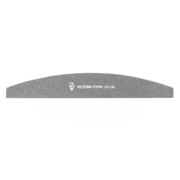 Пилка полумесяц Victoria Vynn Nail File 100/180 грит, черная