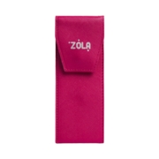 Zola brush case, raspberry