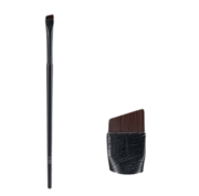 Gecomo A102 Eyebrow Brush, Ultra-thin, Narrow, Slanted, Black