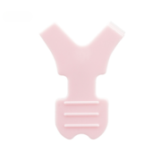 Combs applicator for eyelash lifting and lamination, pink