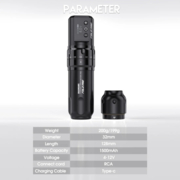 Universal Machine Dragonhawk Fold Pro (2 Batteries ver.) WQP-031-1, Black