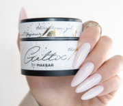 Гель моделирующий Makear Geltix GT04 Milky Shine, 15 мл