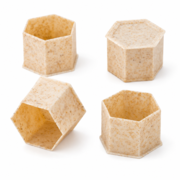 Biodegradable caps for pigment EZ Tattoo S 10x10 mm (200 pcs/pack)