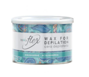 Wosk ItalWax Flex do depilacji w puszce 400 ml, aquamarine