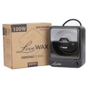 LoveWax BWW1 500 ml Dosen-Wachswärmer, schwarz