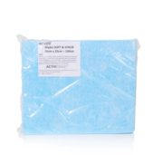 Soft&amp;amp;Scrub Unterlegscheibe (100er Pack), blau