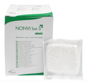 Nonvi Lux S 7,5x7,5cm Vliesstoff-Podiatriekompressen für eingewachsene Zehennägel (125 Stk.), 30 g