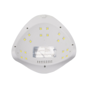 Nagellampe AlleLux X3 USB + LED 54W, weiß