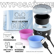 Воскоплав для банки OKO Mini Wax Heater, чорний