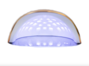 Lampa do paznokci Makear LED UV 48W, złota