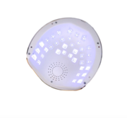 Lampa do paznokci Makear LED UV 48W, złota