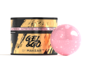 &quot;Makear Gel&amp;Go GG23 Glitter Rose&quot;, 50 ml