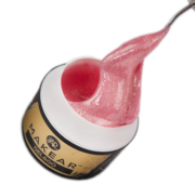 Гель моделюючий Makear Gel&amp;Go GG23 Glitter Rose, 15 мл