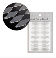 Narrow moulding templates (500 pcs.op.), silver